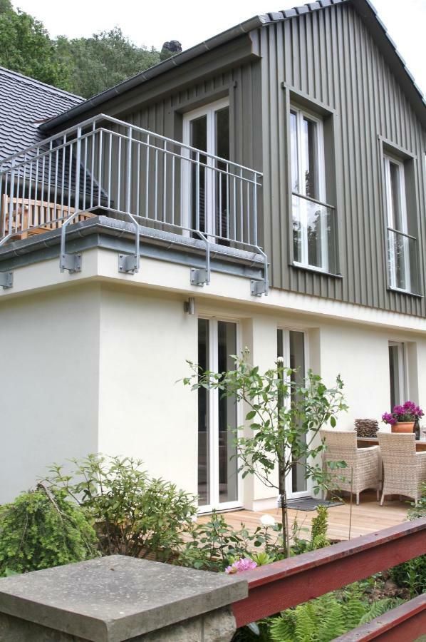 Haus Elbsinfonie Bad Schandau Exterior foto